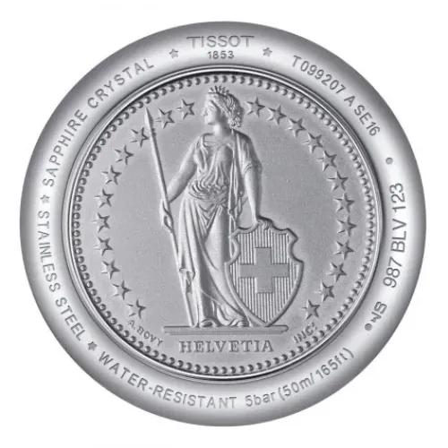 Tissot Metallarmband-Chemin Des Tourelles Powermatic 80 Lady - T099.207.22.118.01