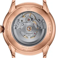 Tissot Lederarmband-Chemin des Tourelles Powermatic 80 (39 mm) - T139.807.36.031.00