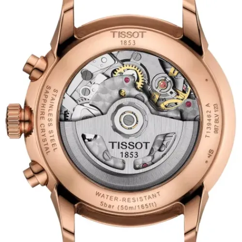 Tissot Lederarmband-Chemin Des Tourelles Automatic Chronograph - T139.462.36.298.00