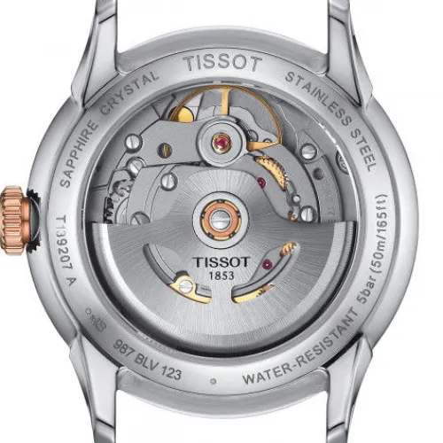 Tissot Metallarmband-Chemin des Tourelles Powermatic 80 (34 mm) - T139.207.22.038.00