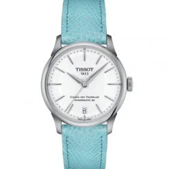 Tissot Lederarmband-Chemin des Tourelles Powermatic 80 (34 mm) - T139.207.16.011.00