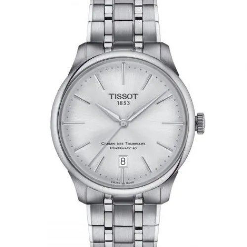 Tissot Metallarmband-Chemin des Tourelles Powermatic 80 (39 mm) - T139.807.11.031.00