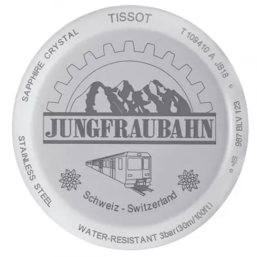 Tissot Metallarmband-Everytime Gent Jungfraubahn - T109.410.11.033.10