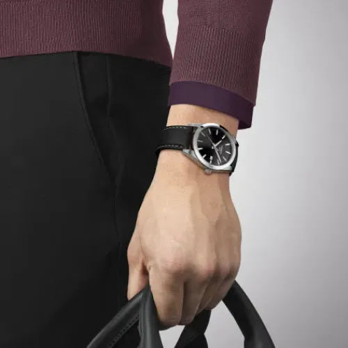 Tissot Lederarmband-Gentleman - T127.410.16.051.00