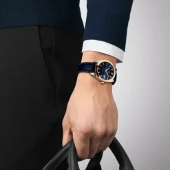 Tissot Lederarmband-Gentleman Powermatic 80 Silicium - T927.407.46.041.00