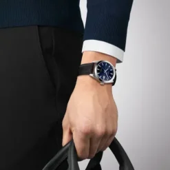 Tissot Lederarmband-Gentleman Powermatic 80 Silicium - T127.407.16.041.01