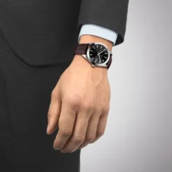 Tissot Lederarmband-Gentleman Powermatic 80 Silicium - T127.407.16.051.01