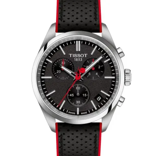 Tissot Metallarmband-PR 100 Quarz Chronograph Vuelta 2024 - T150.417.11.051.01