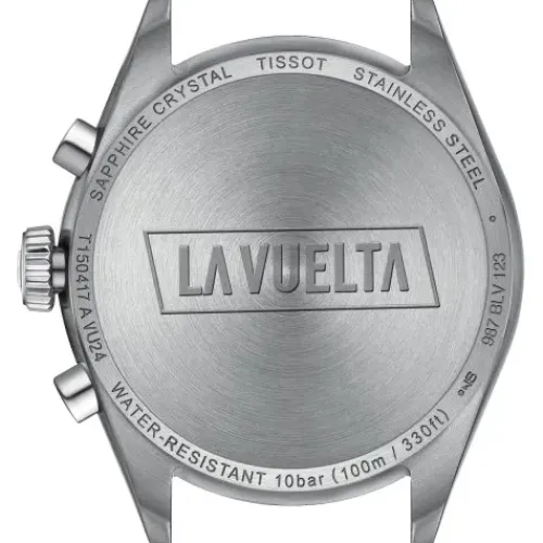 Tissot Metallarmband-PR 100 Quarz Chronograph Vuelta 2024 - T150.417.11.051.01