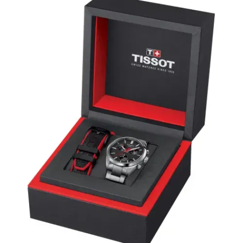 Tissot Metallarmband-PR 100 Quarz Chronograph Vuelta 2024 - T150.417.11.051.01