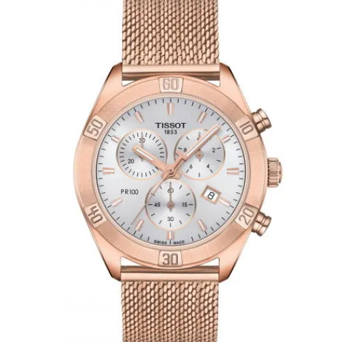 Tissot Metallarmband-PR100 Sport Chic Chronograph - T101.917.33.031.00
