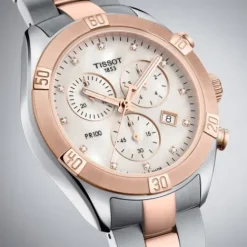 Tissot Metallarmband-PR100 Sport Chic Chronograph - T101.917.22.116.00