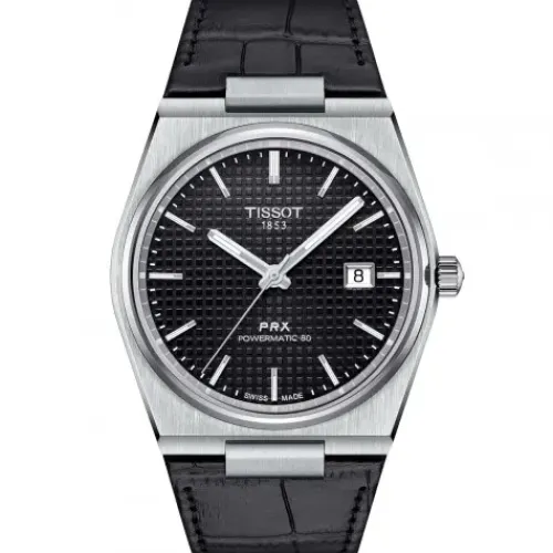 Tissot Lederarmband-PRX Powermatic 80 - T137.407.16.051.00