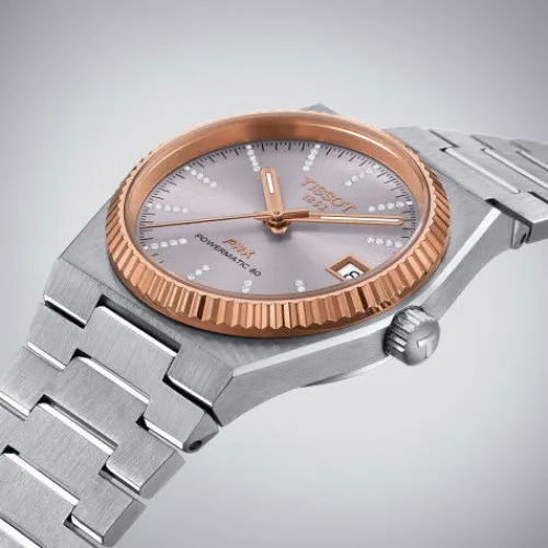 Tissot Metallarmband-PRX Powermatic 80 18K Gold (35 mm) - T931.207.41.336.00