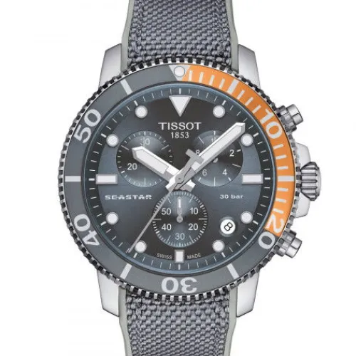 Tissot Textilarmband (Nato)-Seastar 1000 Chronograph - T120.417.17.081.01