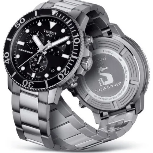 Tissot Metallarmband-Seastar 1000 Chronograph - T120.417.11.051.00