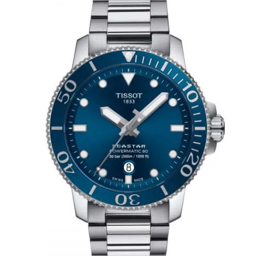 Tissot Metallarmband-Seastar 1000 Powermatic 80 - T120.407.11.041.03