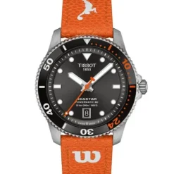 Tissot Lederarmband-Seastar 1000 Powermatic 80 Wilson WNBA - T120.807.17.051.00