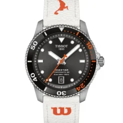 Tissot Lederarmband-Seastar 1000 Powermatic 80 Wilson WNBA - T120.807.17.051.00