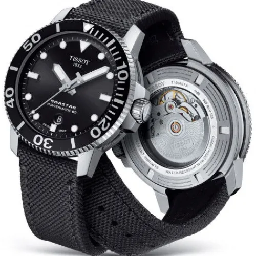 Tissot Textilarmband (Nato)-Seastar 1000 Powermatic 80 - T120.407.17.051.00