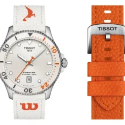 Tissot Lederarmband-Seastar 1000 Quartz (40 mm) Wilson WNBA - T120.410.17.011.00