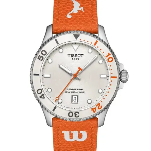 Tissot Lederarmband-Seastar 1000 Quartz (40 mm) Wilson WNBA - T120.410.17.011.00