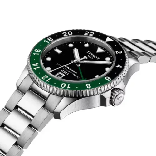 Tissot Metallarmband-Seastar 1000 Quartz GMT - T120.852.11.051.00