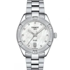 Tissot Metallarmband-T-Classic PR 100 Sport Chic Lady - T101.910.11.116.00