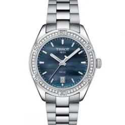 Tissot Metallarmband-T-Classic PR 100 Sport Chic Lady - T101.910.61.121.00