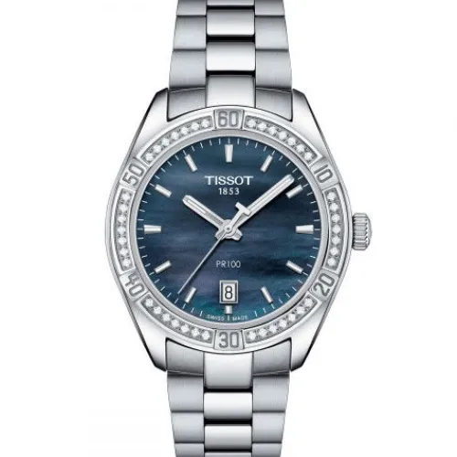 Tissot Metallarmband-T-Classic PR 100 Sport Chic Lady - T101.910.61.121.00
