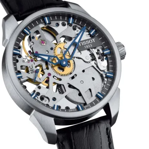 Tissot Lederarmband-T-Complication Squelette - T070.405.16.411.00