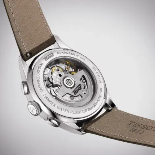 Tissot Lederarmband-Telemeter 1938 - T142.462.16.032.00