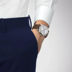 Tissot Lederarmband-Telemeter 1938 - T142.462.16.032.00