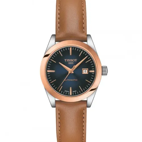 Tissot Lederarmband-T-My Lady 18K Gold Automatic - T930.007.46.041.00