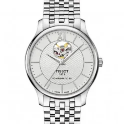 Tissot Metallarmband-Tradition Automatic Open Heart - T063.907.11.038.00