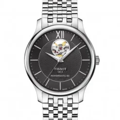 Tissot Metallarmband-Tradition Automatic Open Heart - T063.907.11.058.00