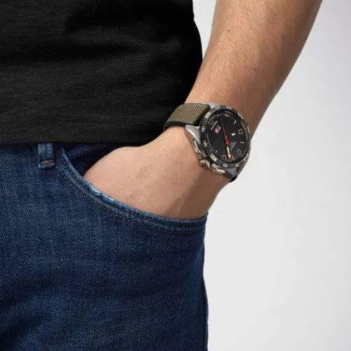 Tissot Textilarmband (Nato)-T-Touch Connect Solar - T121.420.47.051.07