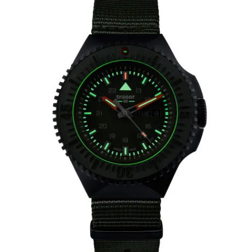 Traser Textilarmband (Nato)-P69 Black Stealth - 109858