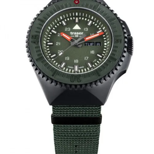 Traser Textilarmband (Nato)-P69 Black Stealth - 109858