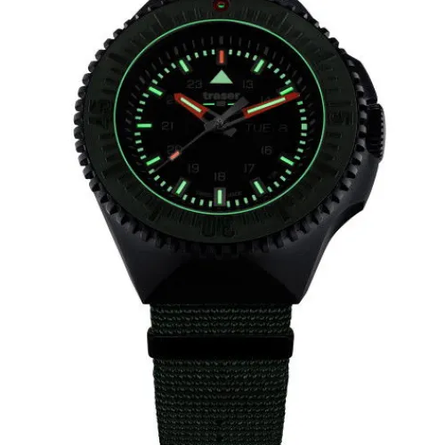 Traser Textilarmband (Nato)-P69 Black Stealth - 109858