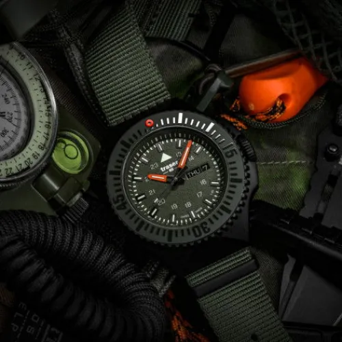 Traser Textilarmband (Nato)-P69 Black Stealth - 109858