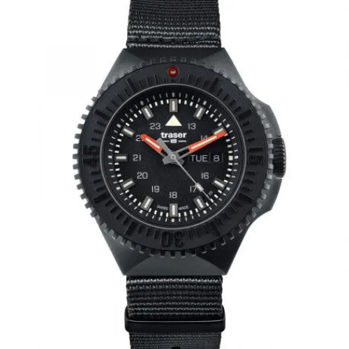 Traser Textilarmband (Nato)-P69 Black Stealth - 109854