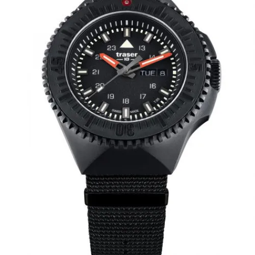 Traser Textilarmband (Nato)-P69 Black Stealth - 109854