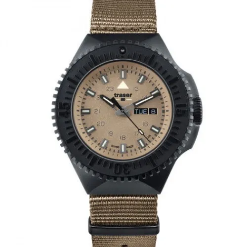 Traser Textilarmband (Nato)-P69 Black Stealth - 109860