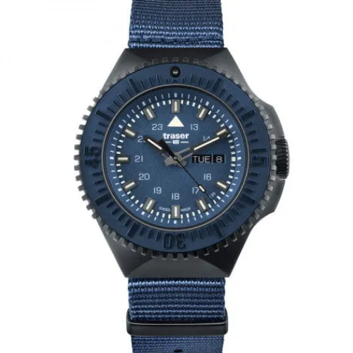 Traser Textilarmband (Nato)-P69 Black Stealth - 109856