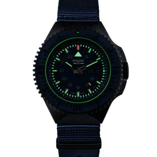 Traser Textilarmband (Nato)-P69 Black Stealth - 109856