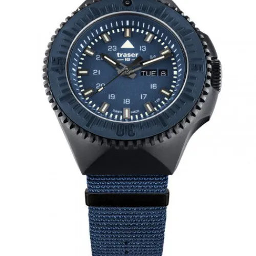 Traser Textilarmband (Nato)-P69 Black Stealth - 109856