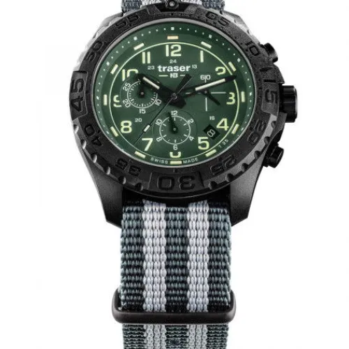 Traser Textilarmband (Nato)-P96 OdP Evolution Chrono - 109048