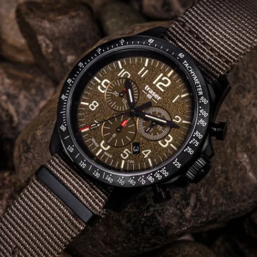 Traser Textilarmband (Nato)-P67 Officer Pro Chrono - 109459