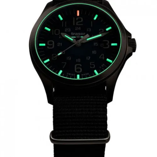 Traser Textilarmband (Nato)-P67 Officer Pro GunMetal - 108632